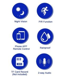 Videocitofono Smart WiFi con Campanello a 58 Melodie