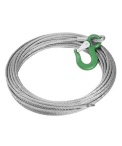 ACCESSORY Tower Steelrope 8mm  w. clamp