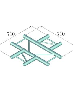 ALUTRUSS BILOCK BQ2-SPAC41H 4-way Cross Piece bk