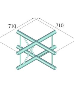 ALUTRUSS BILOCK BQ2-SPAC41V 4-way Cross Piece bk