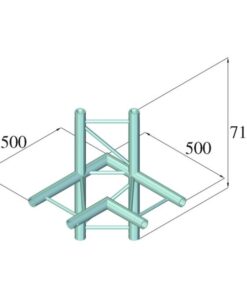 ALUTRUSS BILOCK BQ2-SPAC44H 4-Way Corner bk