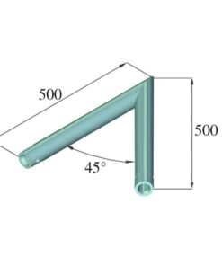 ALUTRUSS DECOLOCK DQ1-SC19 2-Way Corner 45° bk