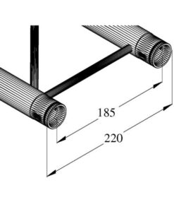 ALUTRUSS DECOLOCK DQ2-S2000 2-way Cross Beam bk