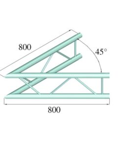 ALUTRUSS DECOLOCK DQ2-SPAC19V 2-way Corner 45° bk