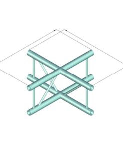 ALUTRUSS DECOLOCK DQ2-SPAC41V 4-way Cross Piece bk