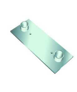 ALUTRUSS DECOLOCK DQ2-WPS Wall Mounting Plate bk