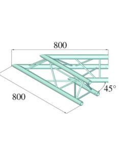 ALUTRUSS DECOLOCK DQ3-SPAC19 2-Way Corner 45° bk