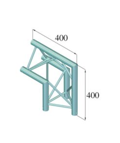 ALUTRUSS DECOLOCK DQ3-SPAC24 2-Way Corner 90° bk