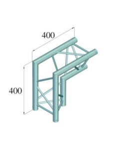 ALUTRUSS DECOLOCK DQ3-SPAC25 2-Way Corner 90° bk