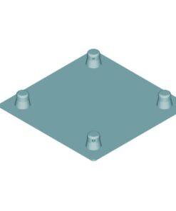 ALUTRUSS DECOLOCK DQ4-SBPM Base Plate MALE bk