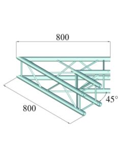 ALUTRUSS DECOLOCK DQ4-SPAC19 2-Way Corner 45° bk