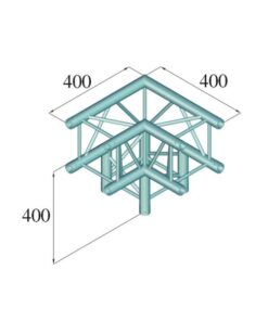 ALUTRUSS DECOLOCK DQ4-SPAL30 3-Way Corner 90° bk