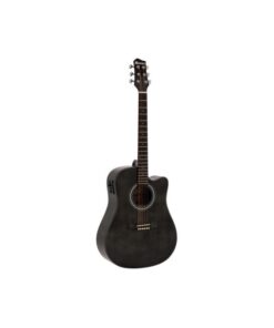 DIMAVERY STW-90 Western Guitar, vintage black