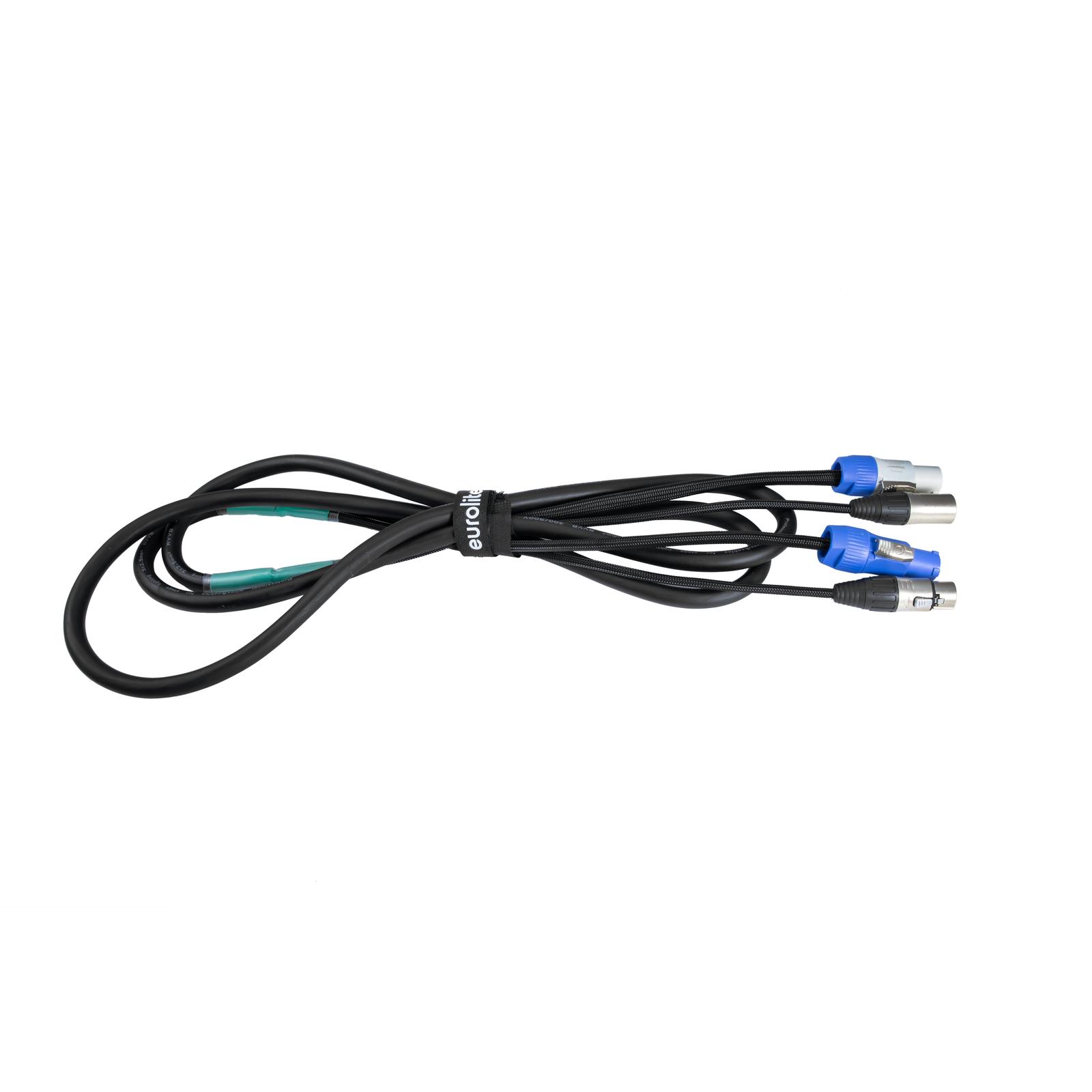 EUROLITE Combi Cable DMX P-Con/3 pin XLR 3m