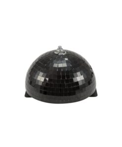 EUROLITE Half Mirror Ball 20cm black motorized
