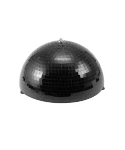 EUROLITE Half Mirror Ball 30cm black motorized