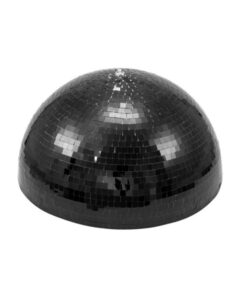 EUROLITE Half Mirror Ball 40cm black motorized