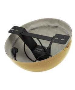 EUROLITE Half Mirror Ball 40cm gold motorized