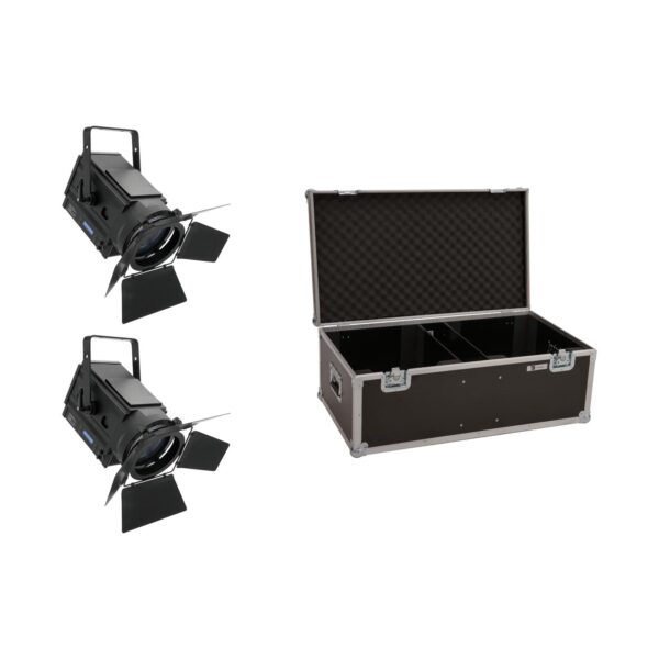 EUROLITE Set 2x LED THA-150F + Case