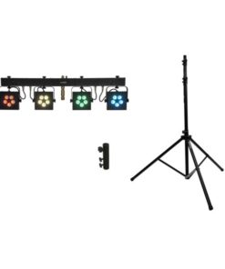 EUROLITE Set LED KLS-902 + M-4 Speaker-System Stand