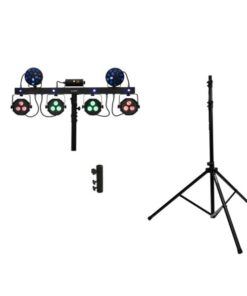 EUROLITE Set LED KLS Laser Bar Next FX Light Set + M-4 Speaker-System Stand