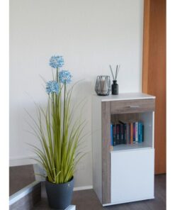 EUROPALMS Allium grass, artificial plant, blue, 120 cm