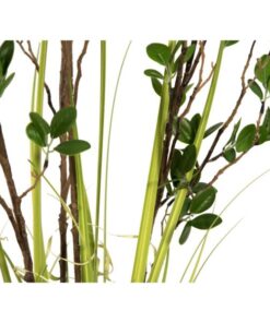 EUROPALMS Evergreen shrub with grass, artificial plant, 120cm