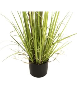 EUROPALMS Evergreen shrub with grass, artificial plant, 120cm
