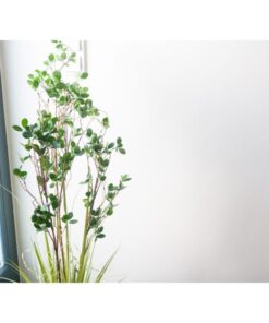 EUROPALMS Evergreen shrub with grass, artificial plant, 152cm