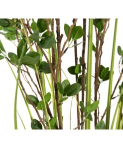 EUROPALMS Evergreen shrub with grass, artificial plant, 182cm