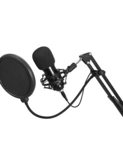 OMNITRONIC BMS-1C USB Condenser Broadcast Microphone Set