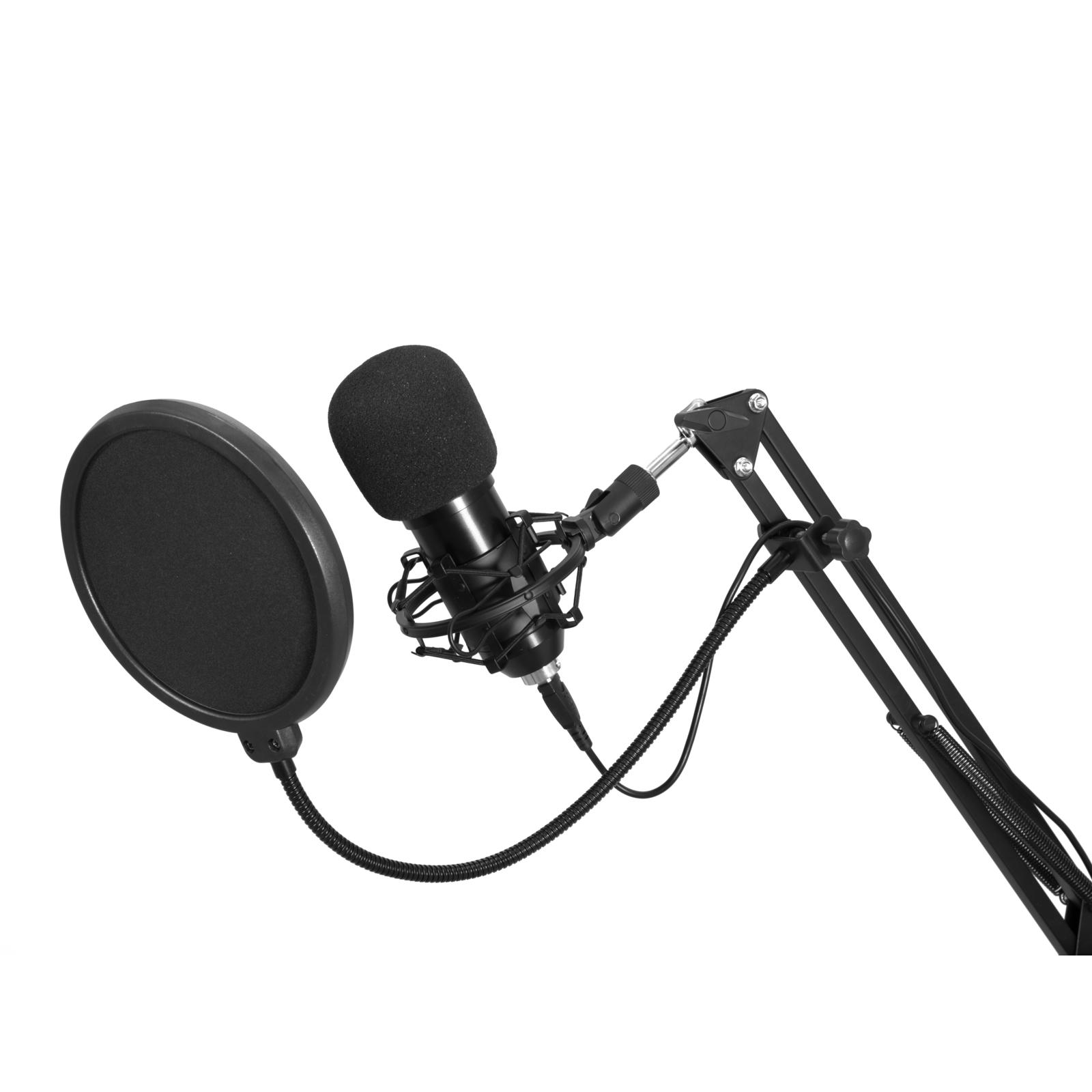 OMNITRONIC BMS-1C USB Condenser Broadcast Microphone Set
