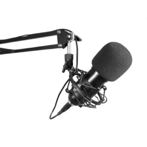 OMNITRONIC BMS-1C USB Condenser Broadcast Microphone Set