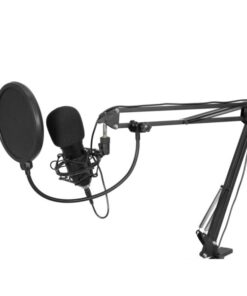 OMNITRONIC BMS-1C USB Condenser Broadcast Microphone Set