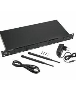 OMNITRONIC DAD-4RX 4-Channel Receiver Housing for MOM/DAD Modules