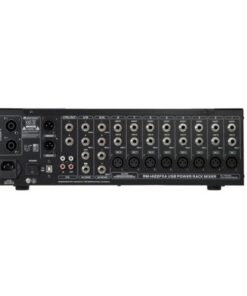 OMNITRONIC RM-1422FXA USB Rack Power Mixer