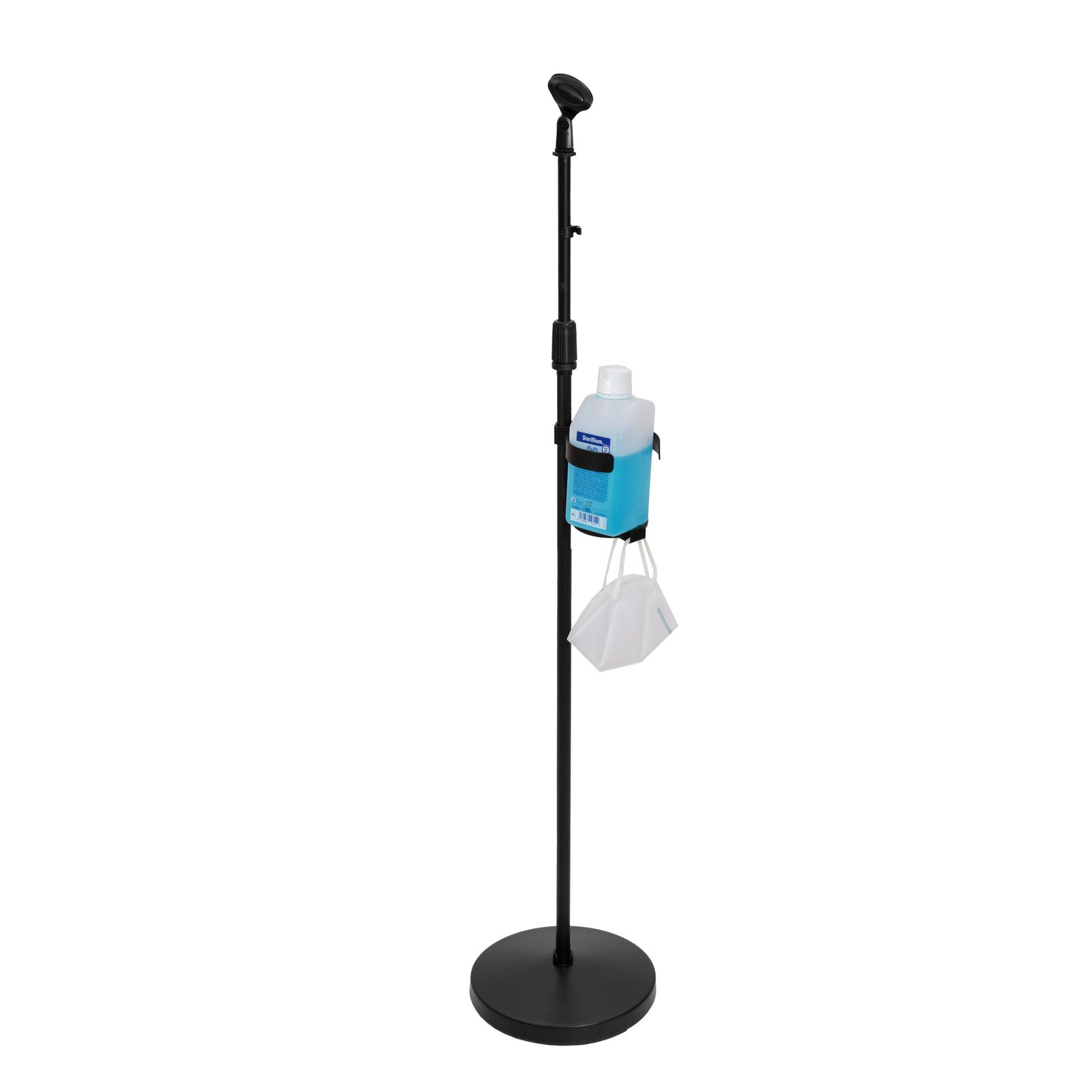OMNITRONIC Set Microphone stand for disinfectant, black