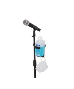 OMNITRONIC Set Microphone stand for disinfectant, black
