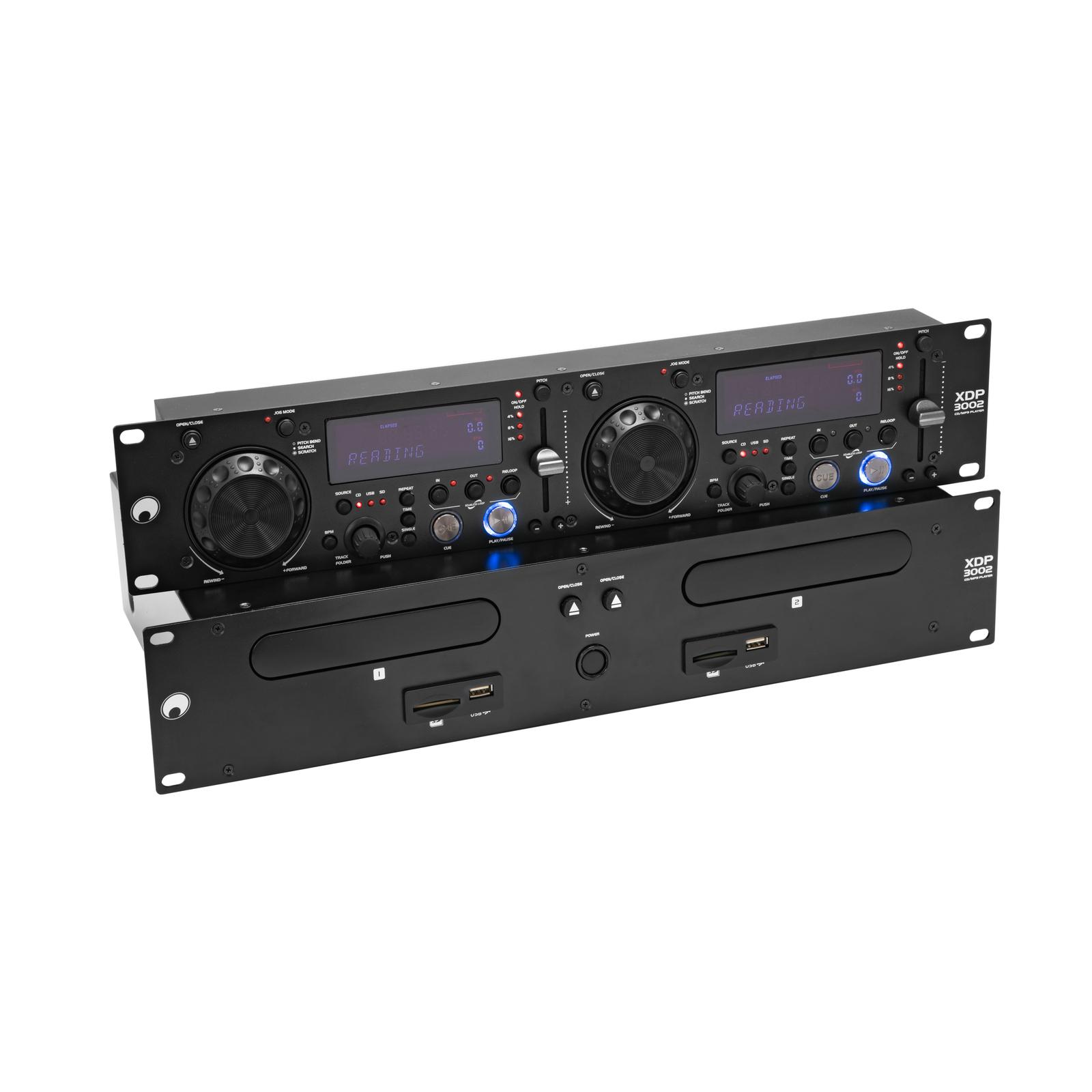 OMNITRONIC XDP-3002 Dual CD/MP3 Player