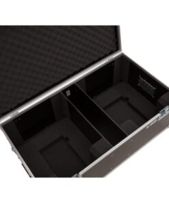 ROADINGER Flightcase 2x LED THA-150F Theater-Spot