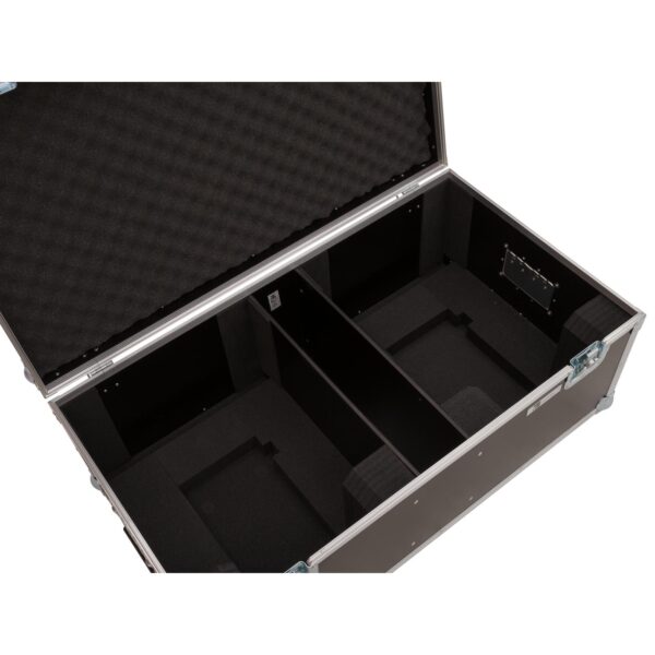 ROADINGER Flightcase 2x LED THA-150F Theater-Spot