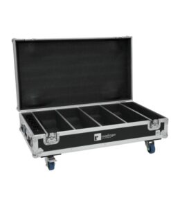 ROADINGER Flightcase 4x AKKU BAR-6 QCL with charging function