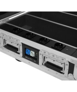 ROADINGER Flightcase 4x AKKU BAR-6 QCL with charging function