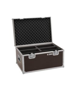 ROADINGER Flightcase 4x LED 4/7C-12 Silent Slim Spot