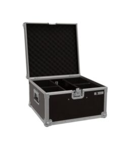 ROADINGER Flightcase 4x LED IP PAR 3x8W QCL/3x9W SCL