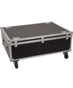 ROADINGER Flightcase 4x LED THA-150F Theater-Spot