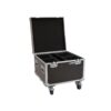 ROADINGER Flightcase 4x LED Theatre COB 100 series with wheels