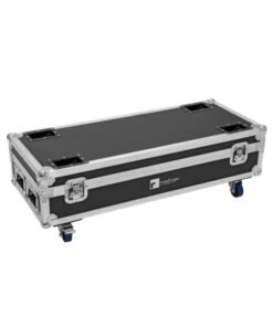 ROADINGER Flightcase 8x AKKU IP UP-4 QuickDMX with charging function