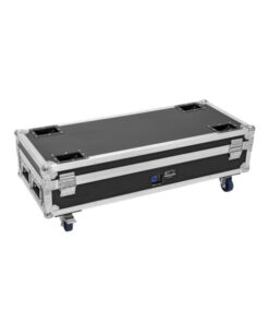 ROADINGER Flightcase 8x AKKU IP UP-4 QuickDMX with charging function