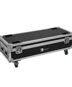 ROADINGER Flightcase 8x AKKU UP-4 QuickDMX with charging function
